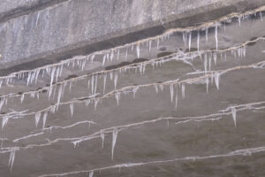 What makes ice slippery?